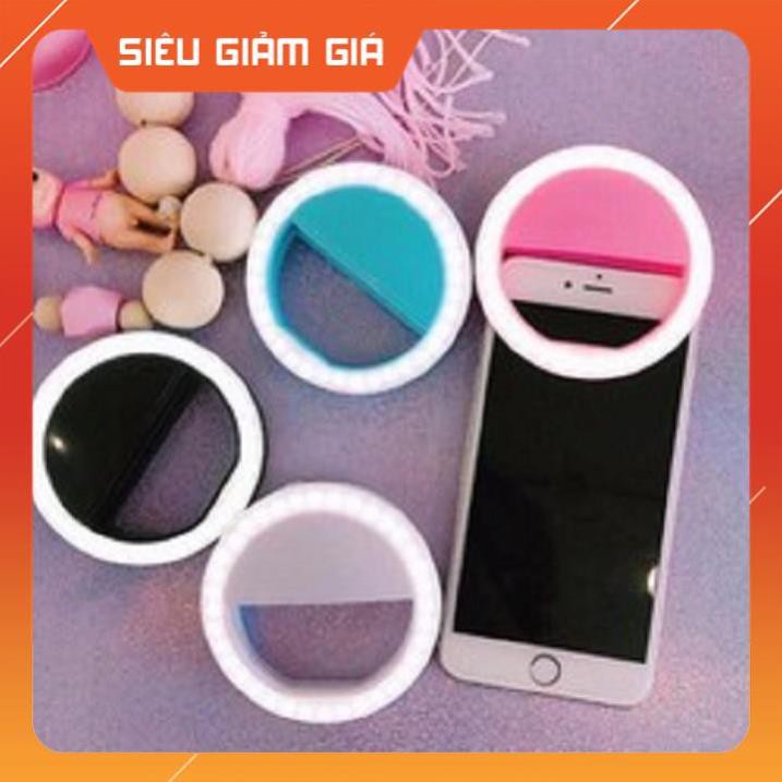 [FREE] [Freeship] ĐÈN LED SELFIE SELFIE RING LIGHT RK12 HỖ TRỢ ÁNH SÁNG CHUYÊN NGHIỆP -đẹp