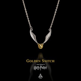 Mặt dây bạc nữ FWA Golden Snitch - Harry Potter