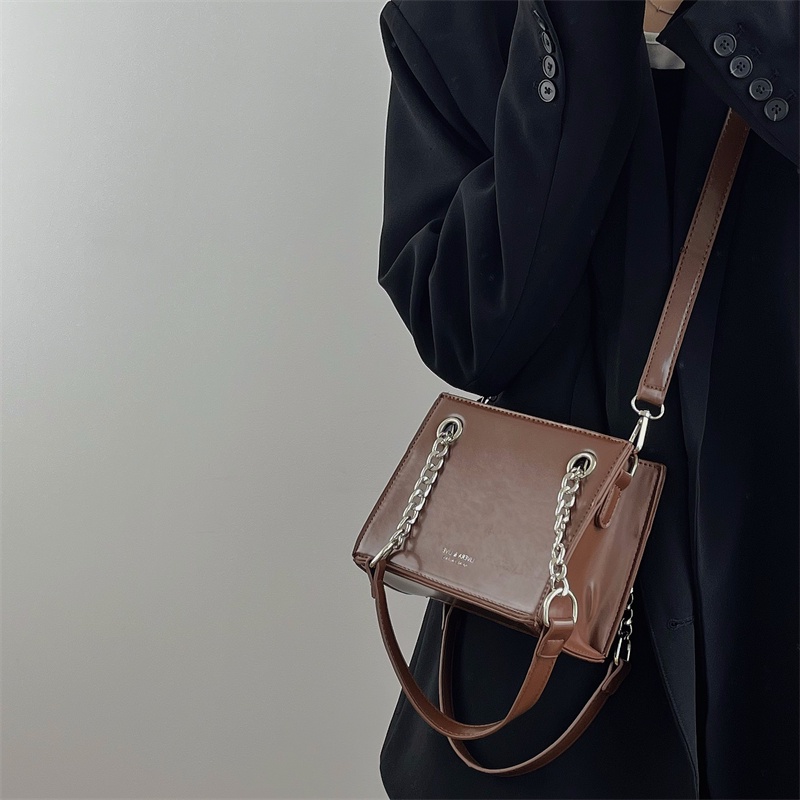 Túi Đeo Chéo Dáng Vuông Nhỏ Thời Trang Thanh Lịch Cho Nữ