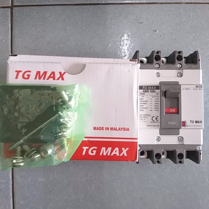 Cầu dao tự động 3 pha 100A LS Hàn Quốc / CB 3 pha 100A TG Malaysia