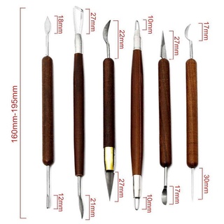 Bộ 6 Dụng Cụ Điêu Khắc Gỗ