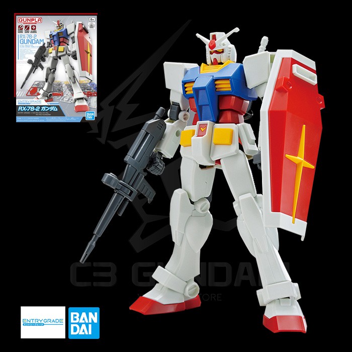 MÔ HÌNH GUNDAM BANDAI ENTRY GRADE 05 1/144 GUNDAM RX-78-2