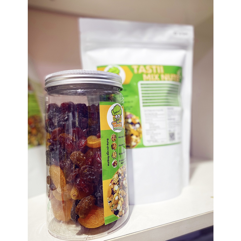 Mix các loại trái cây Tastii nhập khẩu loại 1 nguyên vị ăn kiêng giảm cân