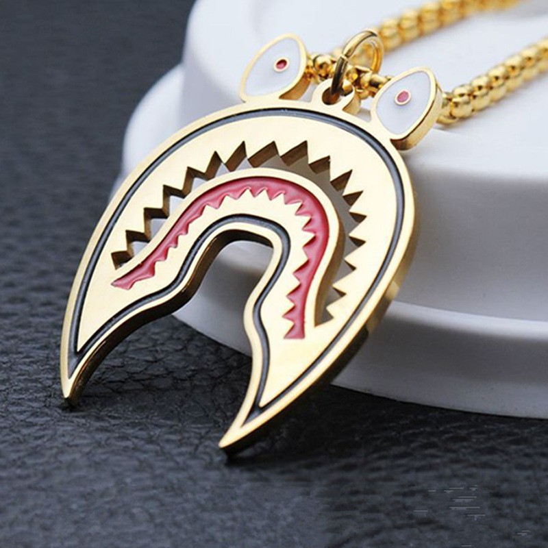 Dây chuyền Bape Shark, Dây chuyền A Bathing Ape phong cách Hiphop Hàng Siêu cấp Bape VN