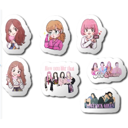 Gấu bông blackpink dạng gối 40cm GB4I8 gấu bông cute gấu bông dễ thương