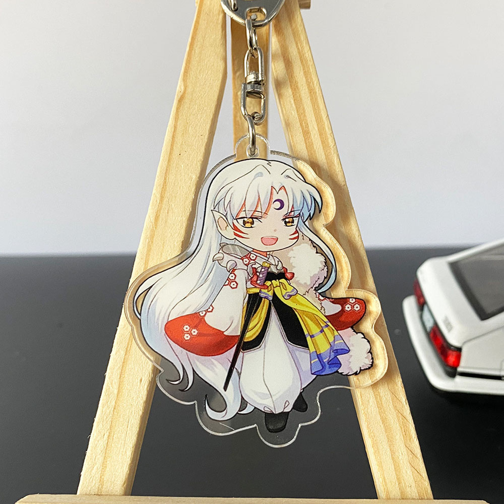 Móc Khóa Nhựa Acrylic Hình Nhân Vật Anime Inuyasha Thời Trang