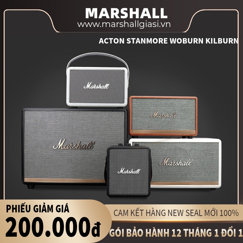 Loa Bluetooth Marshall Stockwell Emberton Kilburn Acton Stanmore Woburn 2 (II) - Marshallgiasi.vn