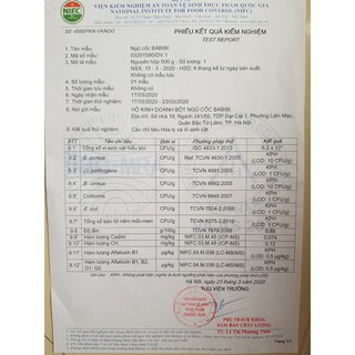 Ngũ cốc lợi sữa Cao Cấp Babibi Gold