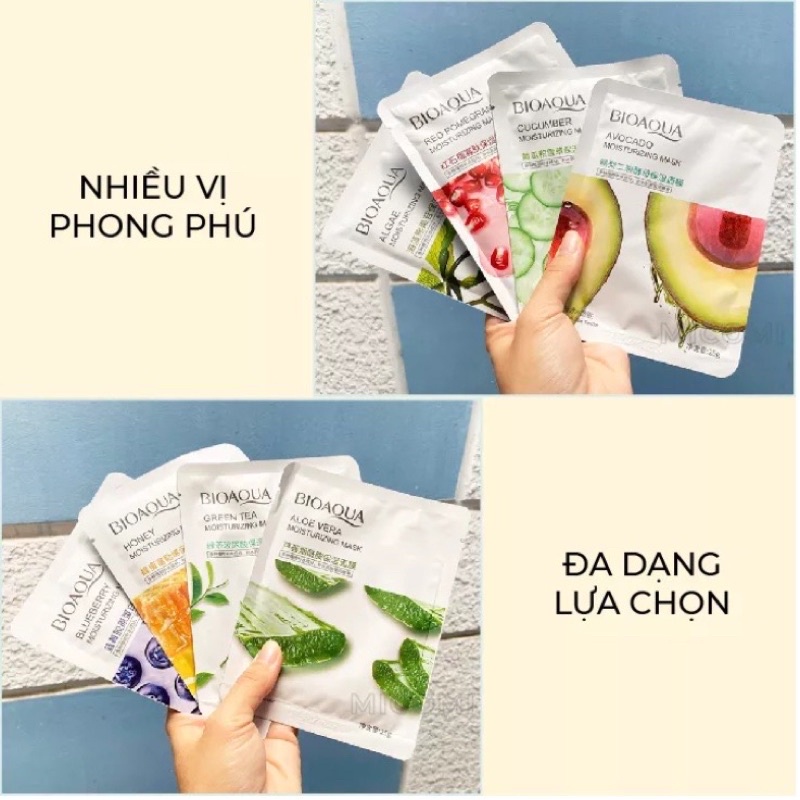 Mặt nạ hoa quả hãng BIOAQUA