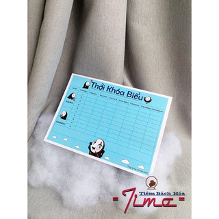 Thời Khóa Biểu Hoạt Hình