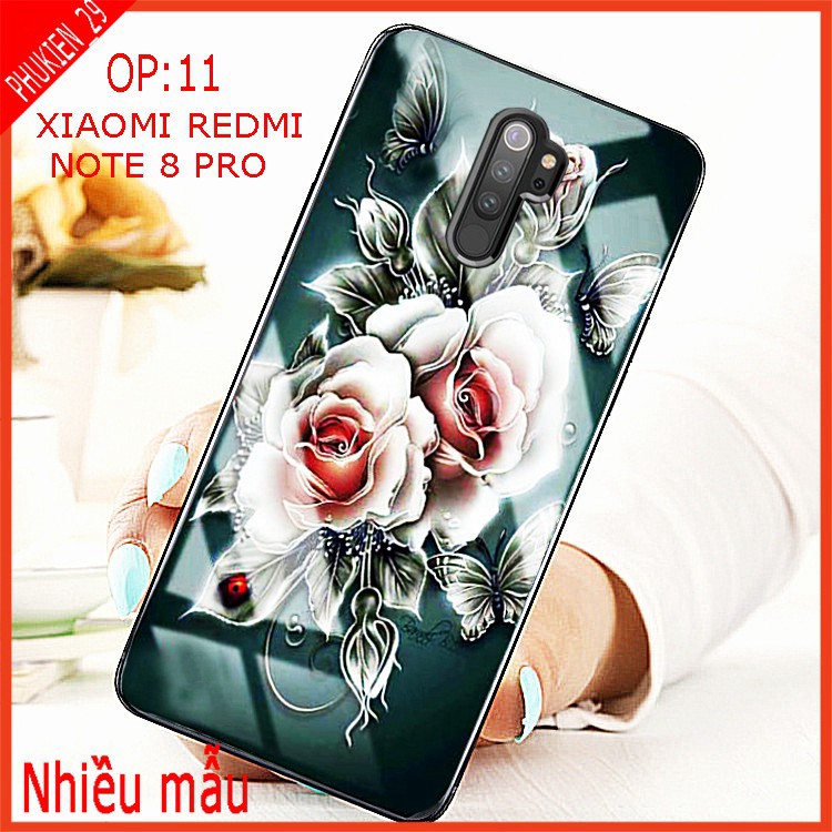 Ốp lưng kính 3D XIOAMI REDMI NOTE 8 PRO Hình ảnh sắc nét , sang trọng, không mờ ,không phai theo thời gian, kèm video sp