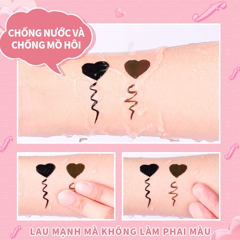 Bayfree bút kẻ mắt dạng lỏng siêu mịn kẻ mắt nước  lâu trôi  nước không trôi 10g