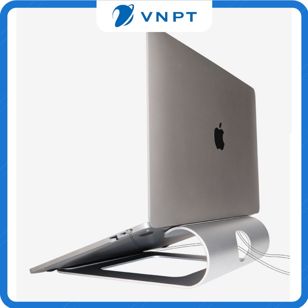 Giá đỡ laptop macbook kiêm tản nhiệt SENZANS cao cấp bằng hợp kim nhôm nguyên khối