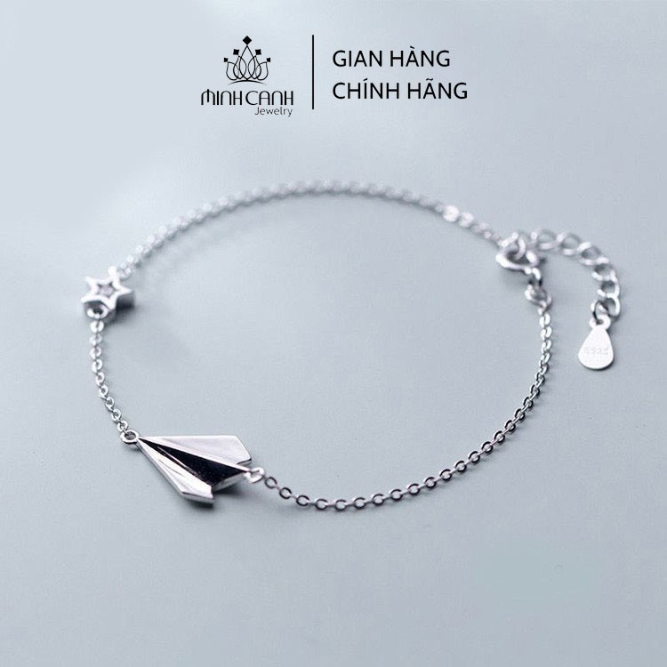 Lắc Chân Máy Bay Bạc Ý S925 - Minh Canh Jewelry