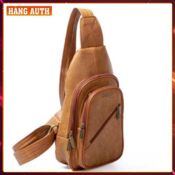 Túi Đeo Chéo Unisex CNT1 Hàn Quốc - Túi Đeo Chéo Da Thời Trang Cao Cấp