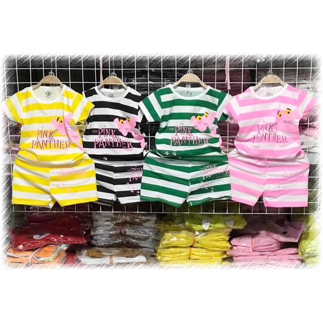 Combo lố 20b kẻ pink cho bé
