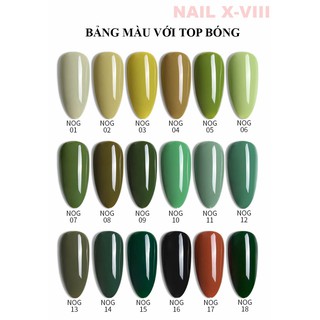 Sơn Gel AS, Avocado green  - NOG