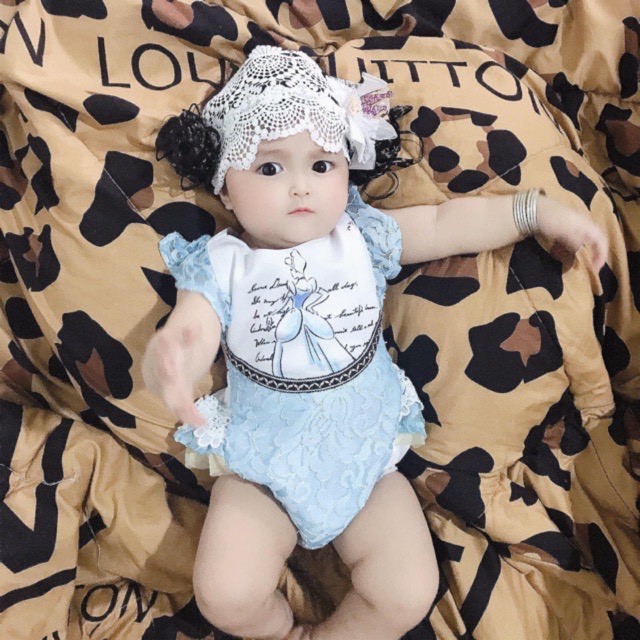 Băng đô tóc giả cho bé (có hình thật)