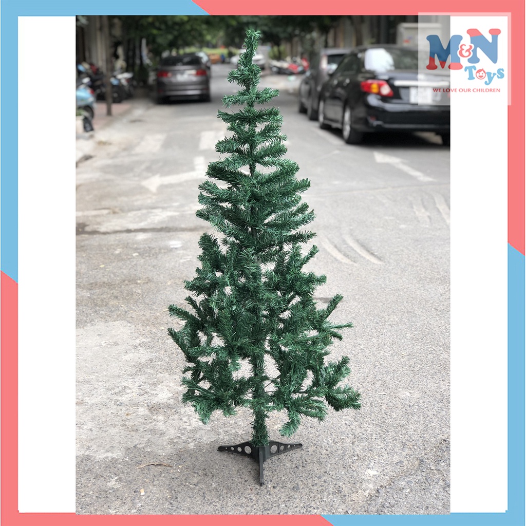 Cây thông Noel lá xanh giá rẻ trang trí Giáng sinh