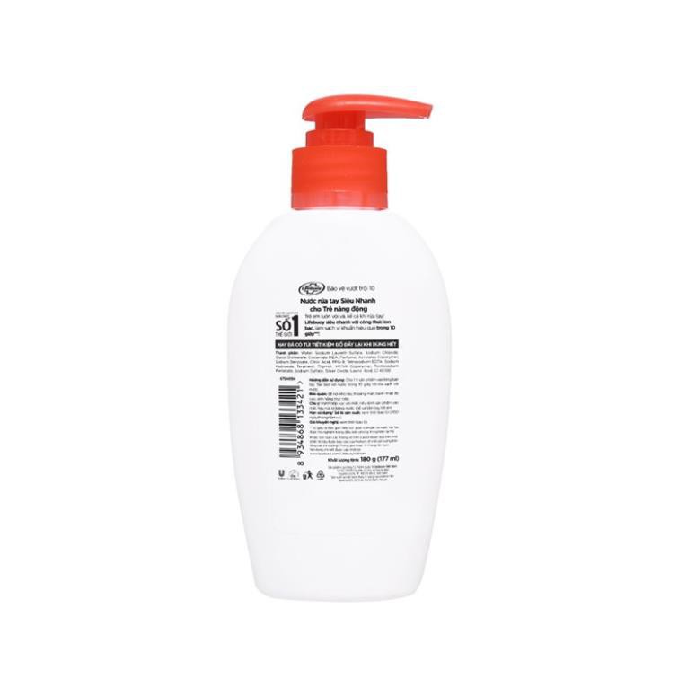 NƯỚC RỬA TAY LIFEBUOY BẢO VỆ VƯỢT TRỘI 177ML (ĐỎ) [nguyenthanh] | BigBuy360 - bigbuy360.vn