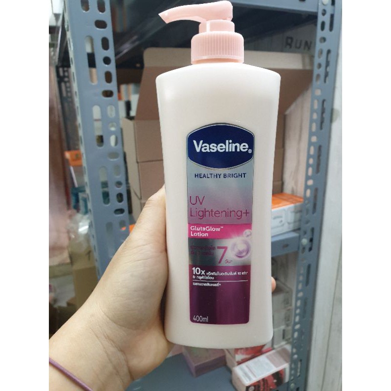 [CHÍNH HÃNG] 10X Sữa dưỡng thể Vaseline 400ml UV Lightening 10X Thái VÒI