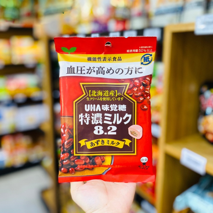 Kẹo Hương Đậu Đỏ UHA 8.2 Nhật Bản 93g