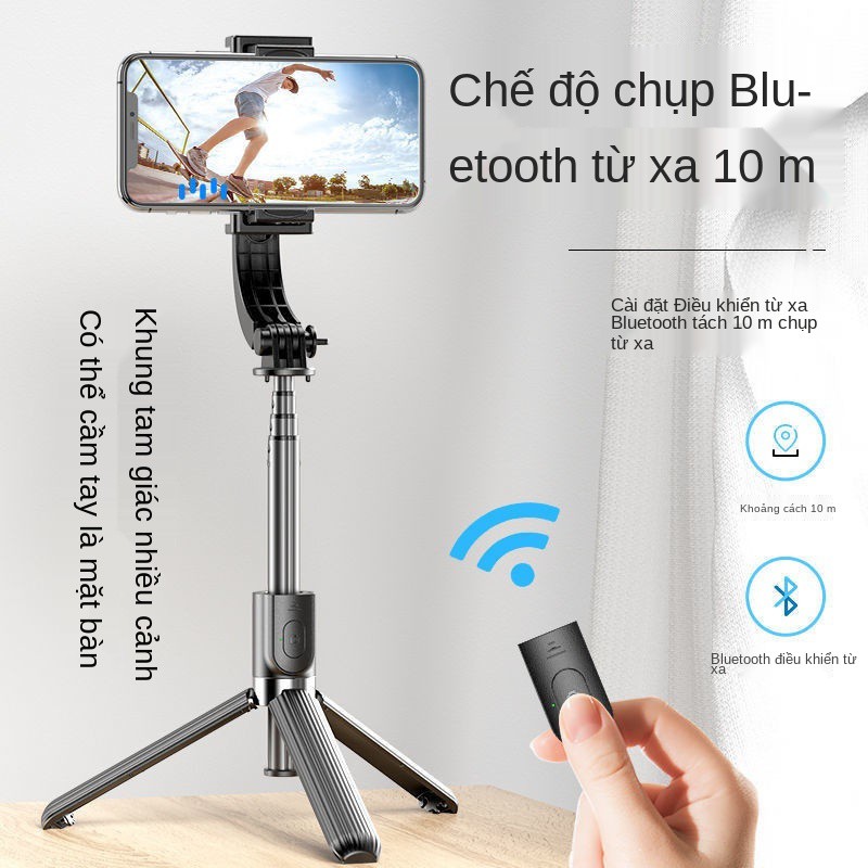 bộ ổn định điện thoại di động chống rung gimbal cầm tay chụp ảnh tạo tác chân máy đa năng gậy tự sướng phát trực tiếp