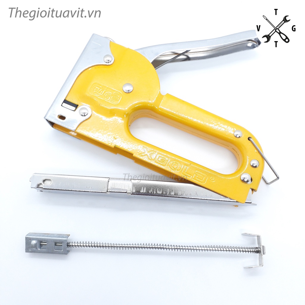 Súng bắn ghim gỗ XGOLD chính hãng 4mm-8mm