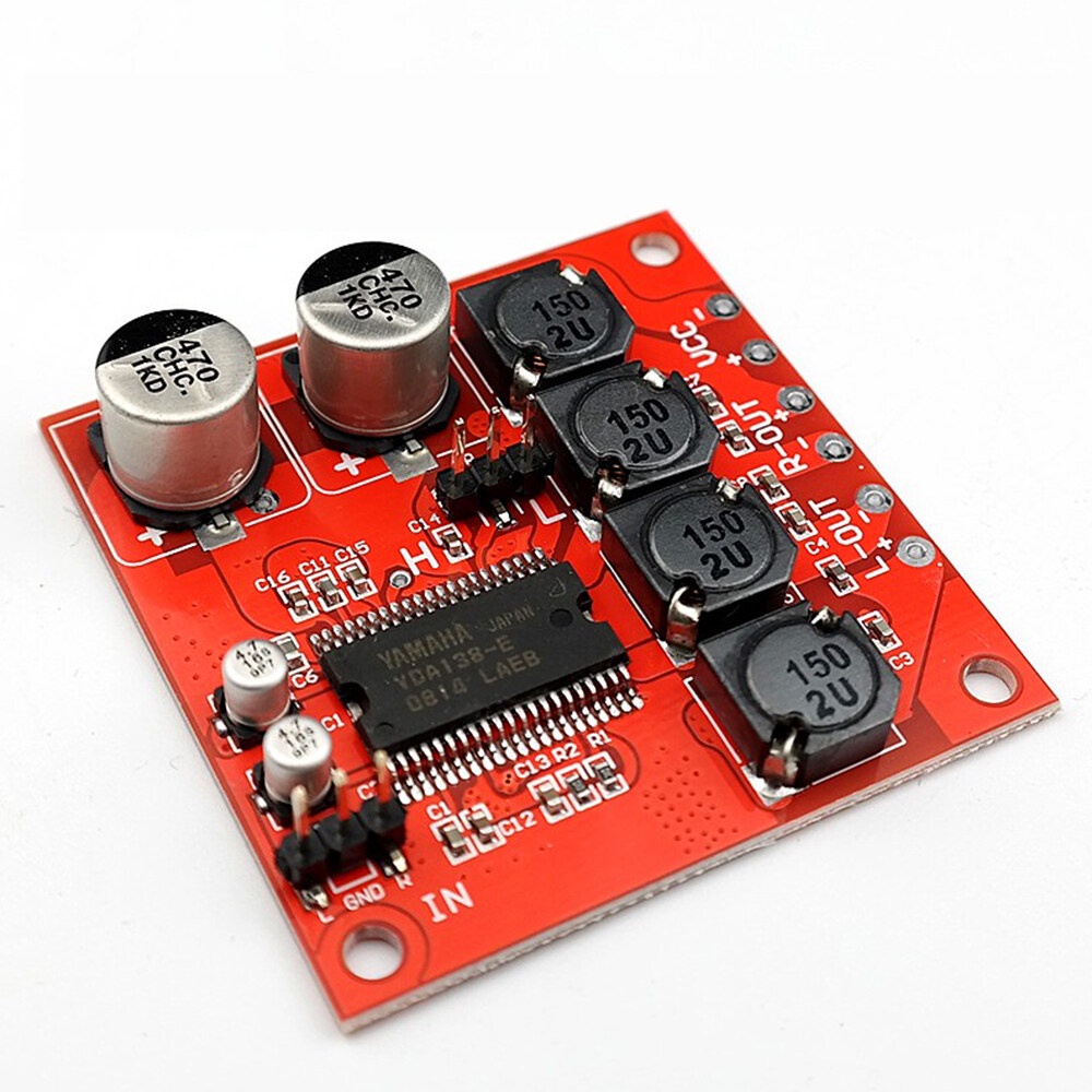 Mạch khuếch đại công suất kỹ thuật số Ziqqucu YDA138-E DC 12V TA2024 TA2020