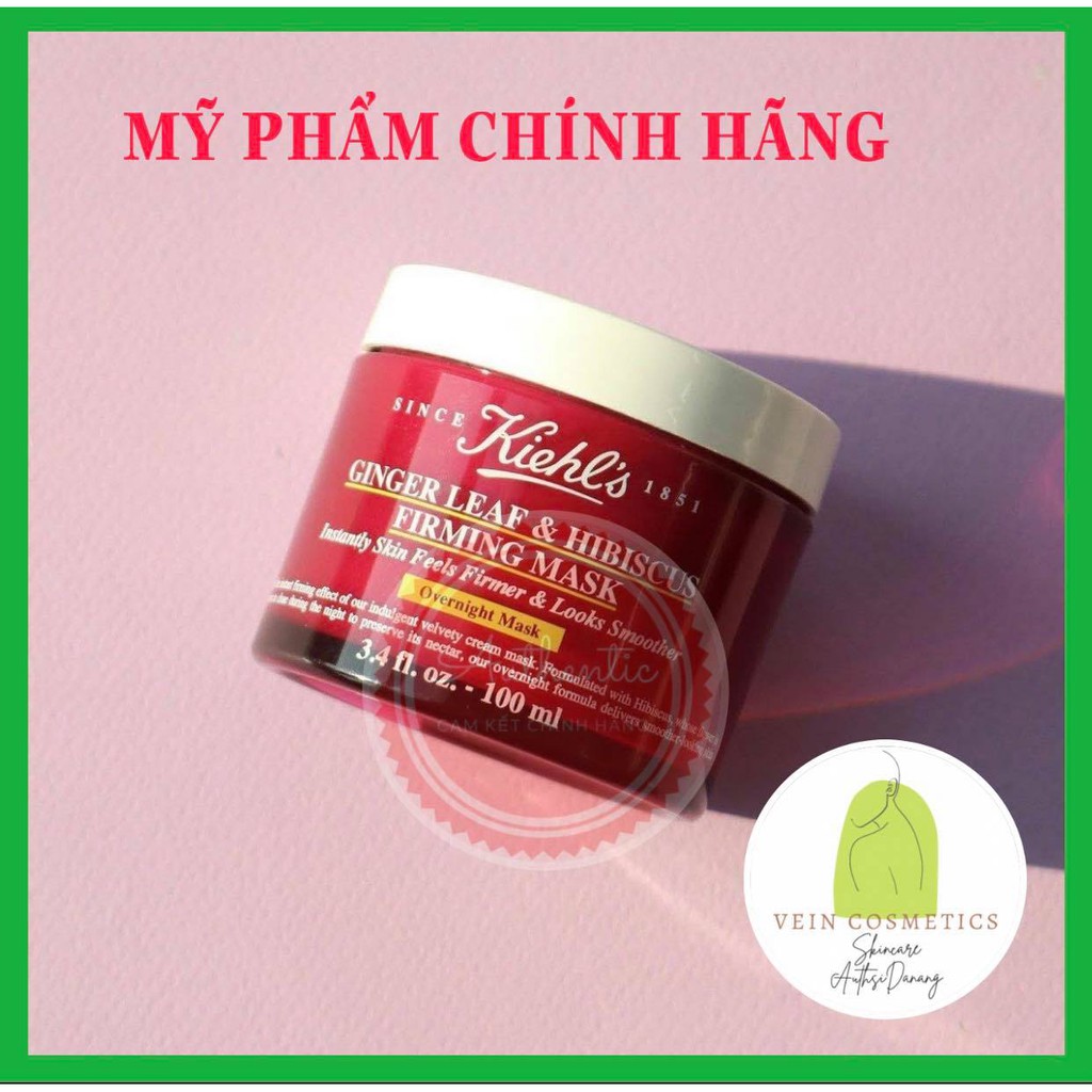 Mặt nạ ngủ Kiehl's Ginger Leaf & Hibiscus Firming Overnight Mask ( Gừng ) 14ML