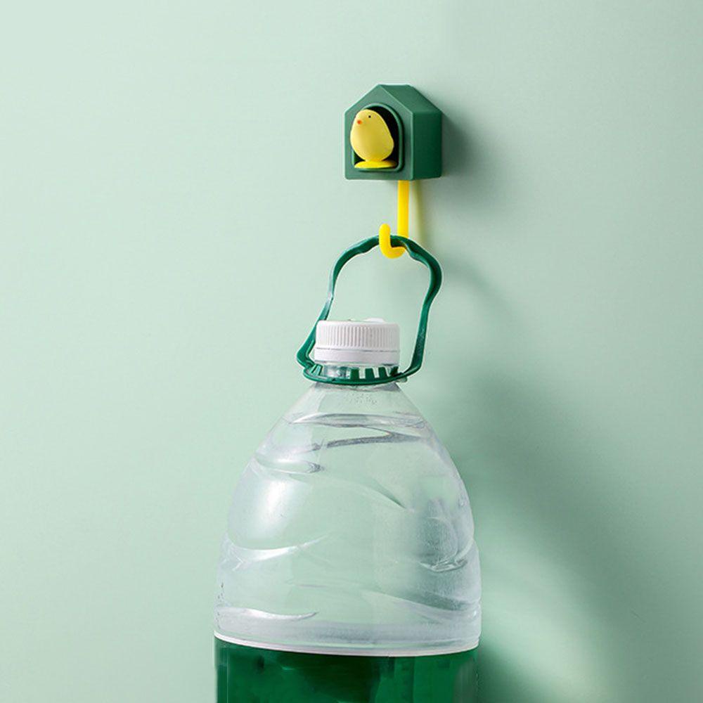 CONOPERY Móc Treo Chìa Khóa Tự Dính Hình Chú Chim Hoạt Hình Đa Năng Sáng Tạo Cho Nhà