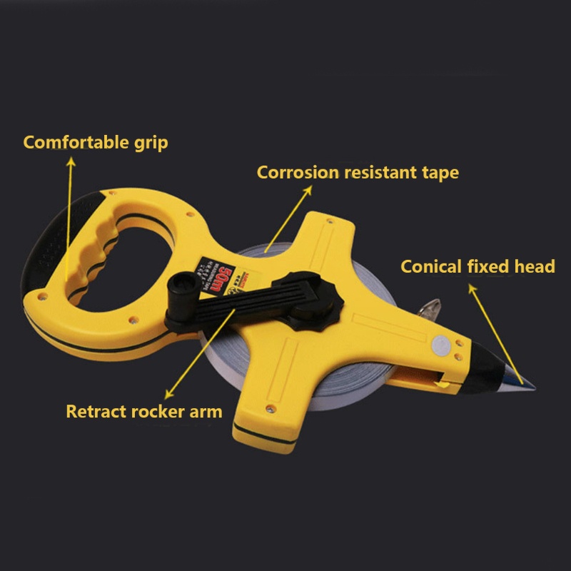 Thước Dây Bằng Nhựa Trong Suốt Thoải Mái Tiện Dụng