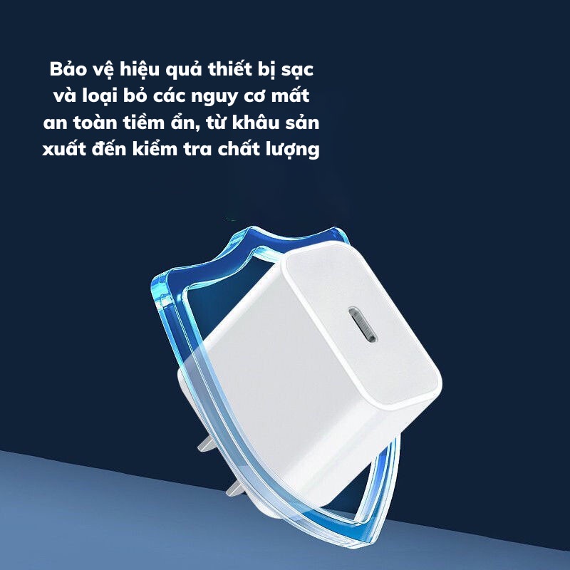 Củ Sạc Nhanh Sạc Nhanh Type-C Tiết Kiệm Thời Gian Sử Dụng Siêu Bền KHO GIA DỤNG TRẦN PHÚ