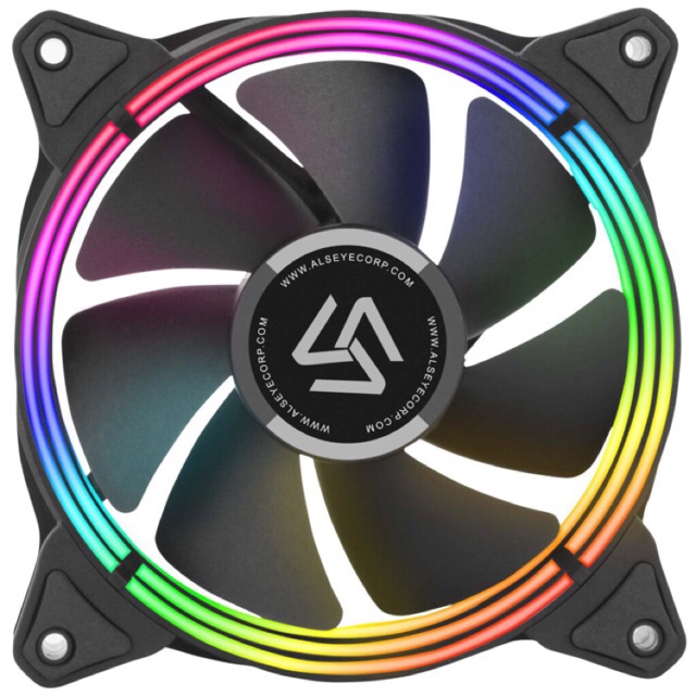 Kit 3 Fan LED RGB ALSEYE Halo 5.0 Chính hãng siêu bền đẹp newbox