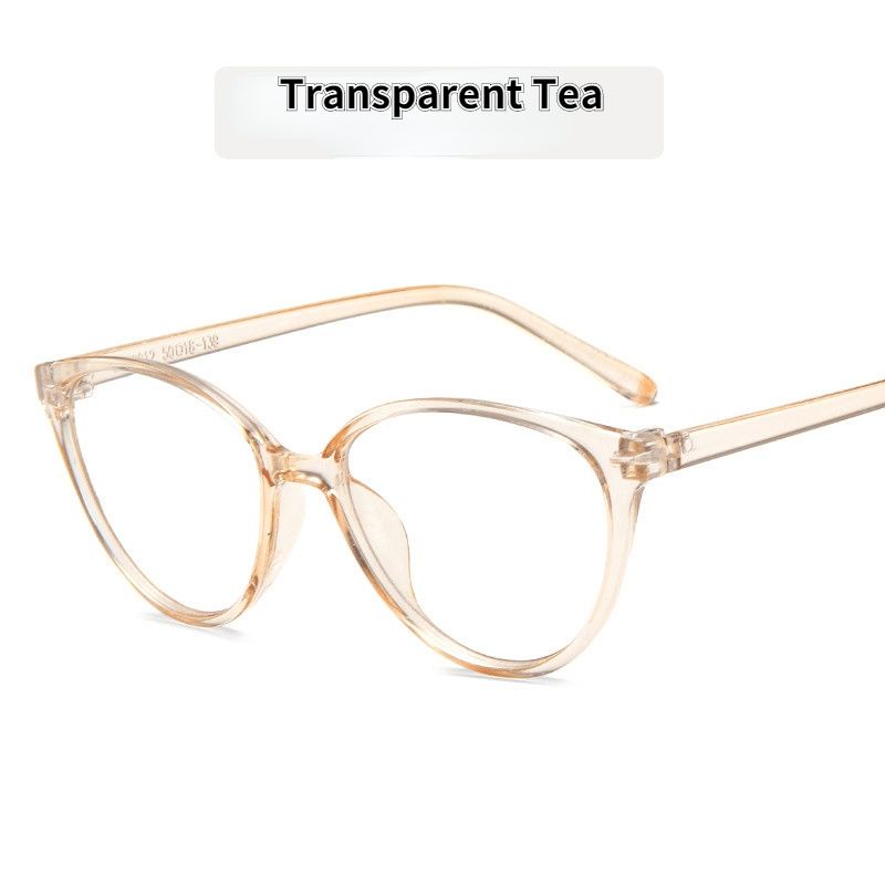 Mắt kính trong suốt phong cách Âu Mỹ thời trang