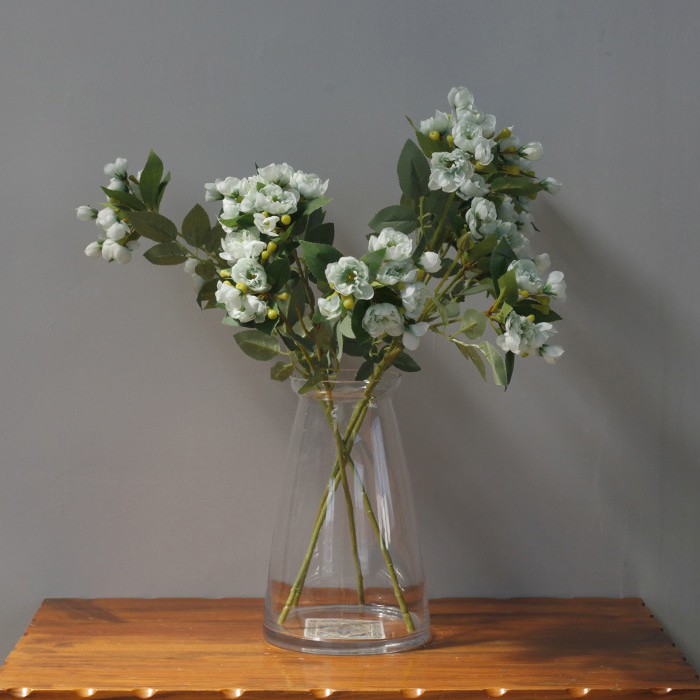 Hoa giả, hoa hồng giả bông mini nhiều màu sắc siêu đẹp trang trí phòng khách, decor nhà