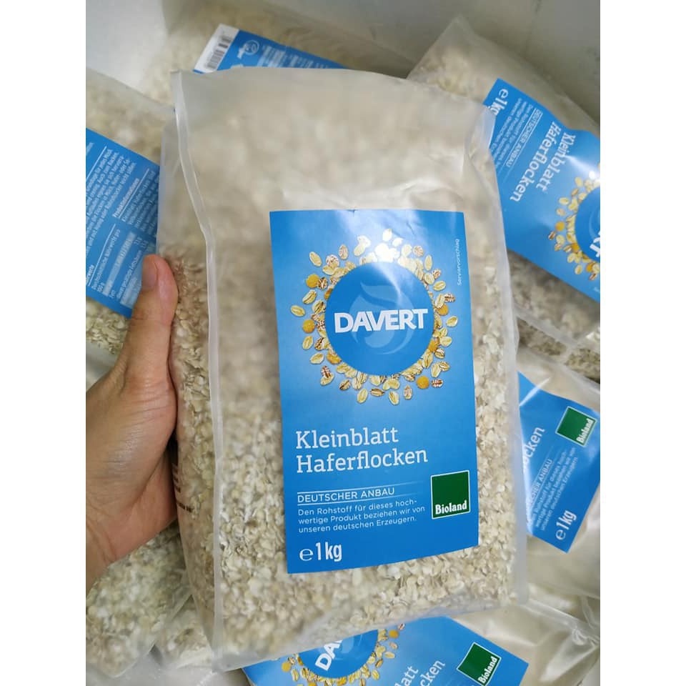 Yến mạch cán nhỏ hữu cơ Davert (500g)