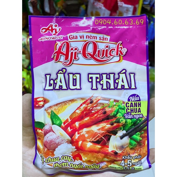 Gia Vị Nêm Sẵn Lẩu Thái Aji-Quick Gói 55g