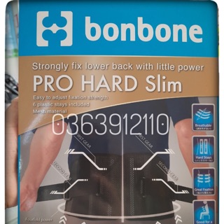 Đai lưng Bonbone hỗ trợ cột sống, thoát vị địa đệm