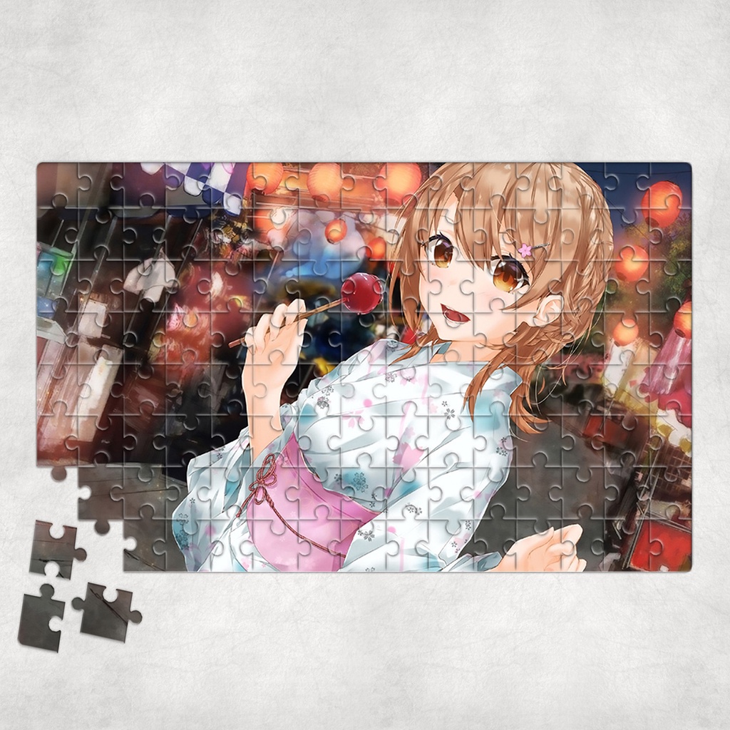 Tranh ghép hình Anime - Tranh ghép hình MY TEEN ROMANTIC COMEDY SNAFU - Mẫu 1 - Nhận in hình tranh ghép theo yêu cầu