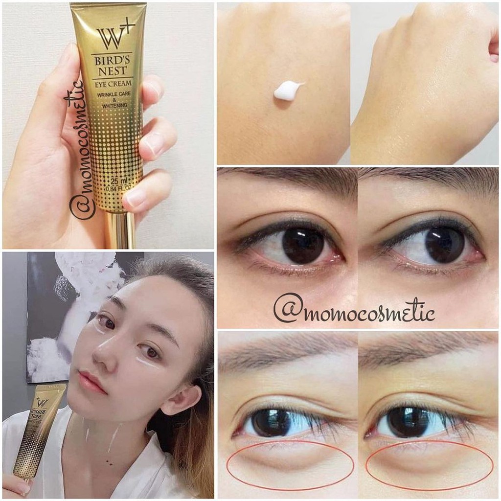 Kem dưỡng mắt SNP W+ Bird's Nest Eye Cream