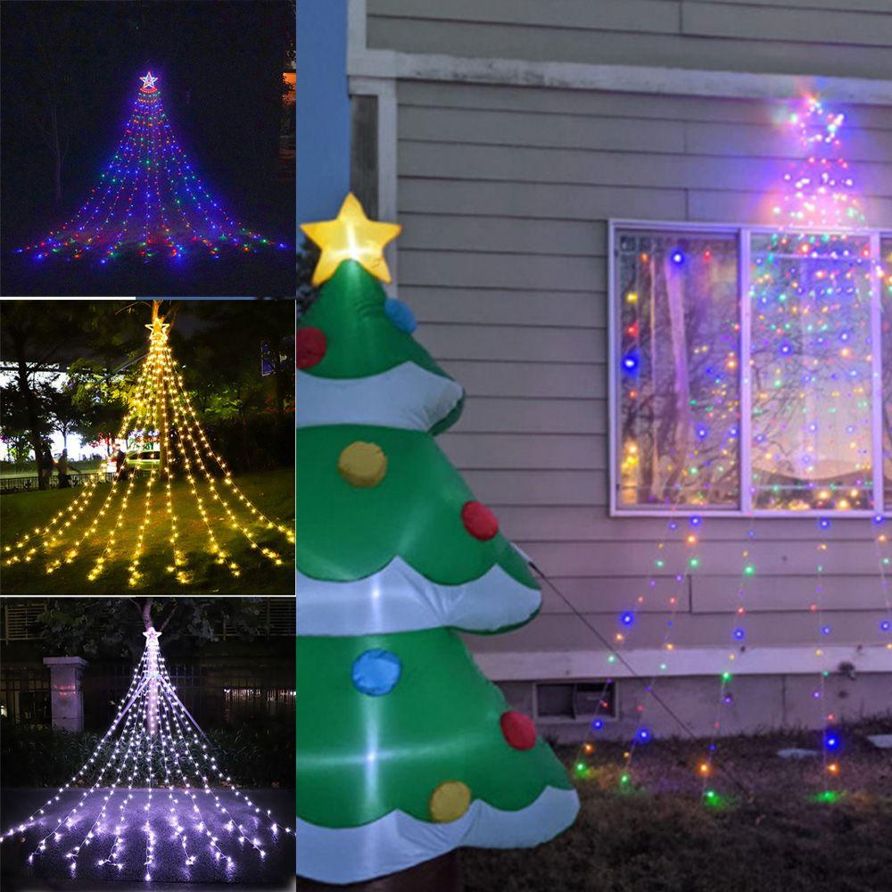 GOGOUP Đèn Trang Trí Chống Thấm Nước Hình Thác Nước