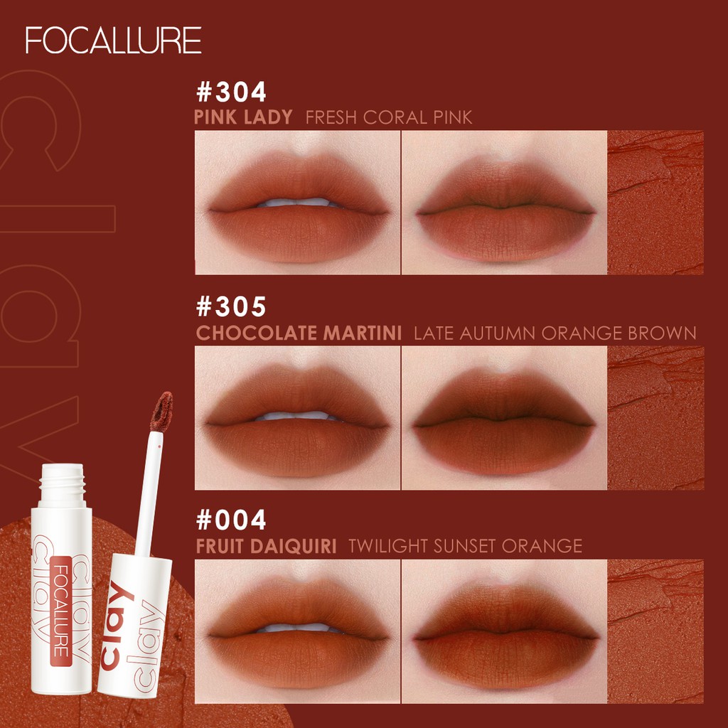 Son môi Focallure dạng kem dưỡng ẩm tiện lợi