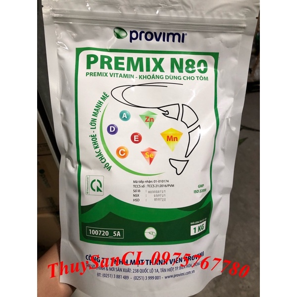 Vitamin và khoáng - premix N80