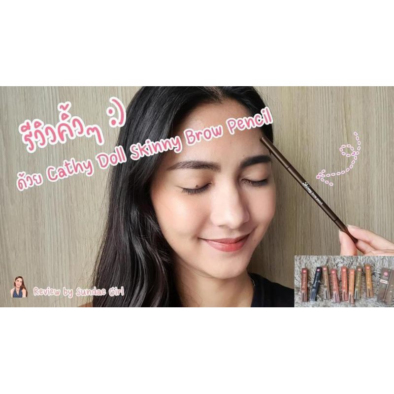 Chì Kẻ Mày Siêu Mảnh Cathy Doll Skinny Brow Pencil 0.05g