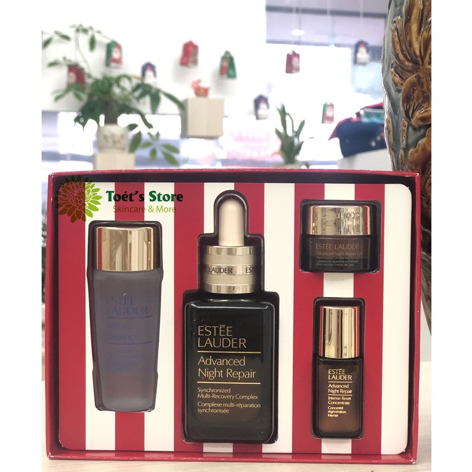 Bộ sản phẩm Estee Lauder - Serum chống lão hoá ANR 50ml chủ đạo