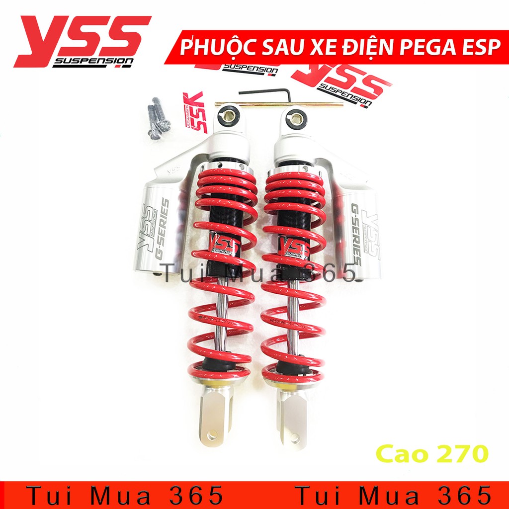 Phuộc YSS xe ĐIỆN PEGA ESP, Nouvo