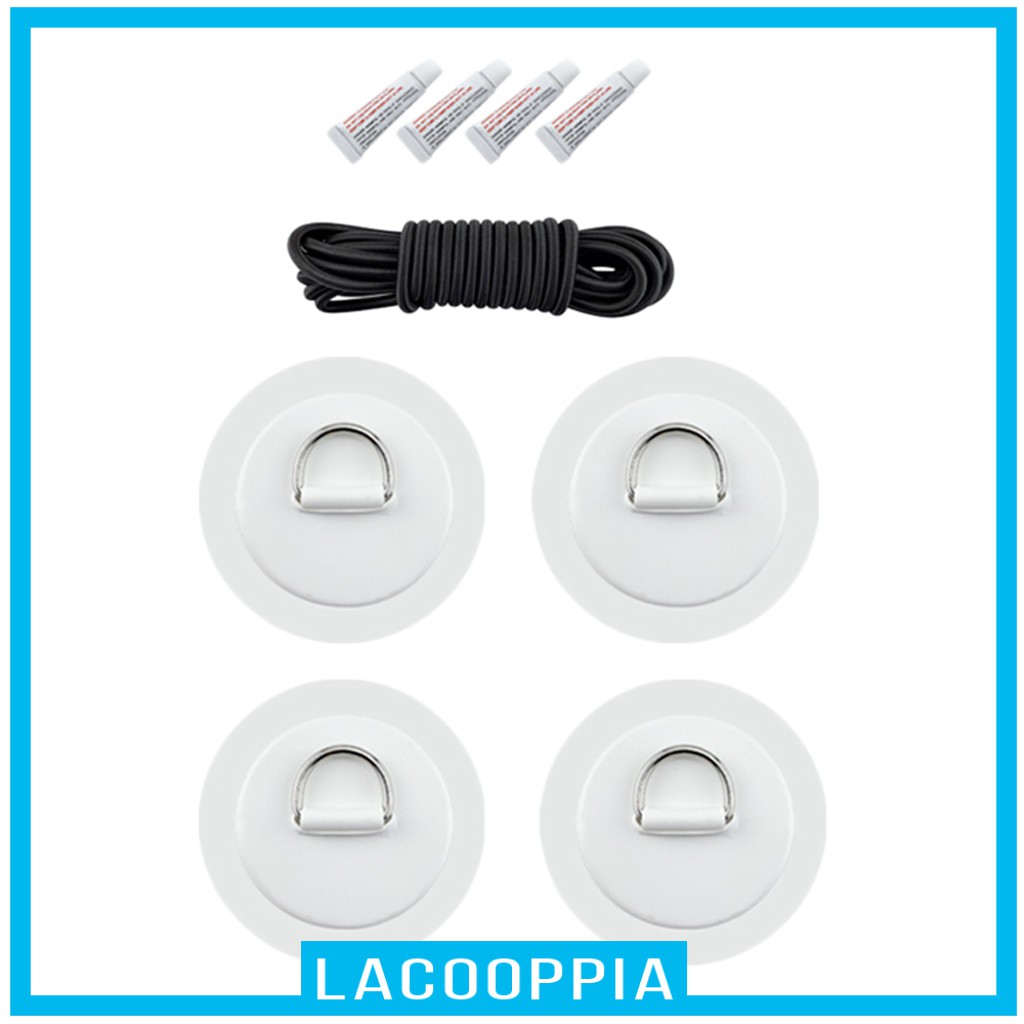 Set 4 Vòng Đệm Chữ D Phụ Kiện Dành Cho Thuyền Hơi