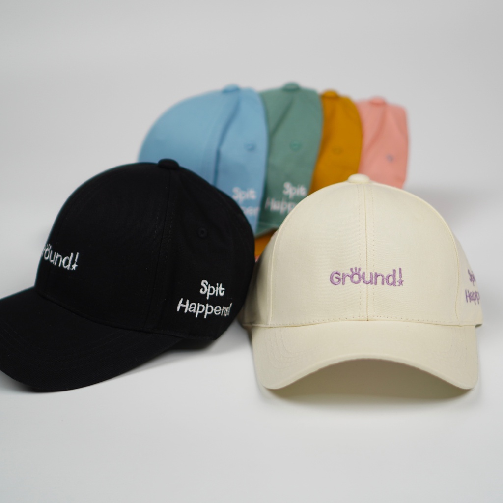 Mũ lưỡi trai ❤️ Nón kết thêu chữ 4 màu huy hiệu Phong cách Ulzzang form unisex nam nữ M11