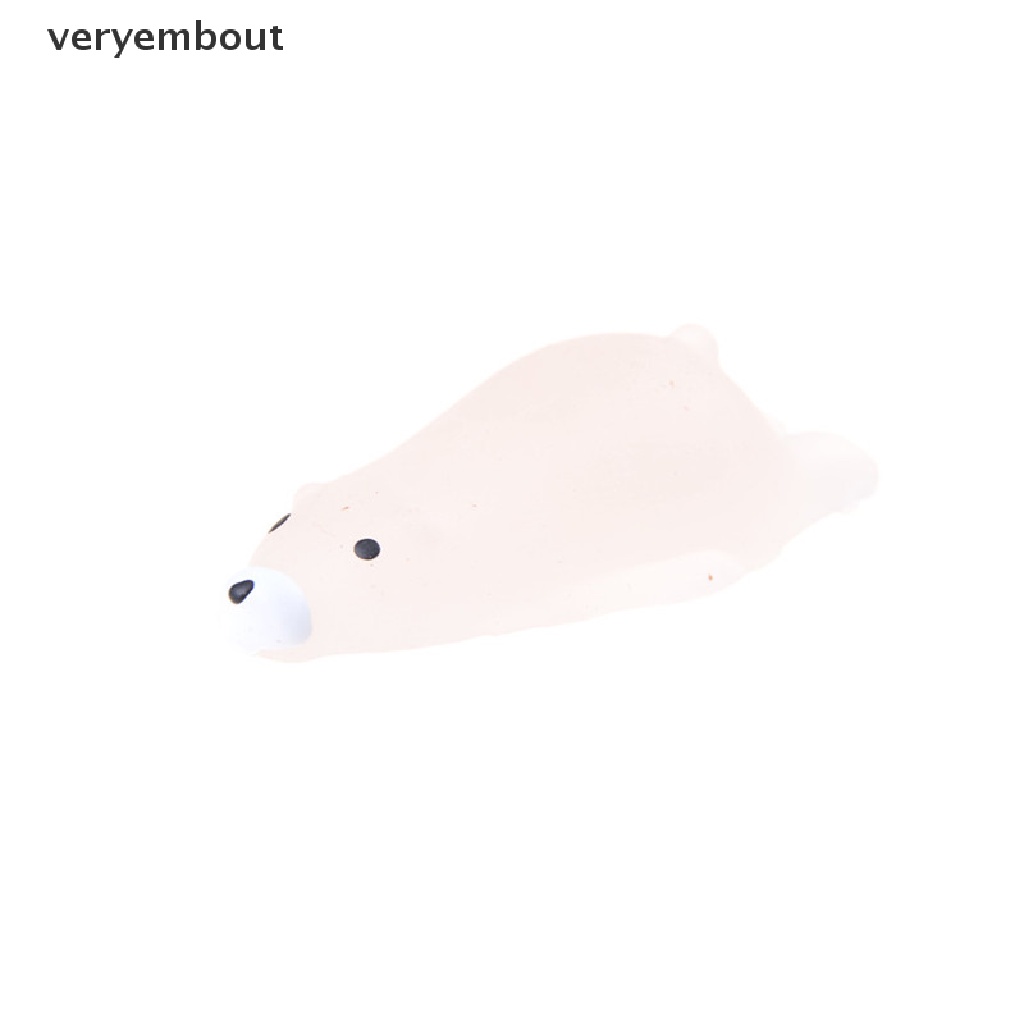 Đồ Chơi Nắn Bóp Đàn Hồi Giảm Stress Hình Chú Cừu Mochi Có Đèn Phát Sáng Dễ Thương